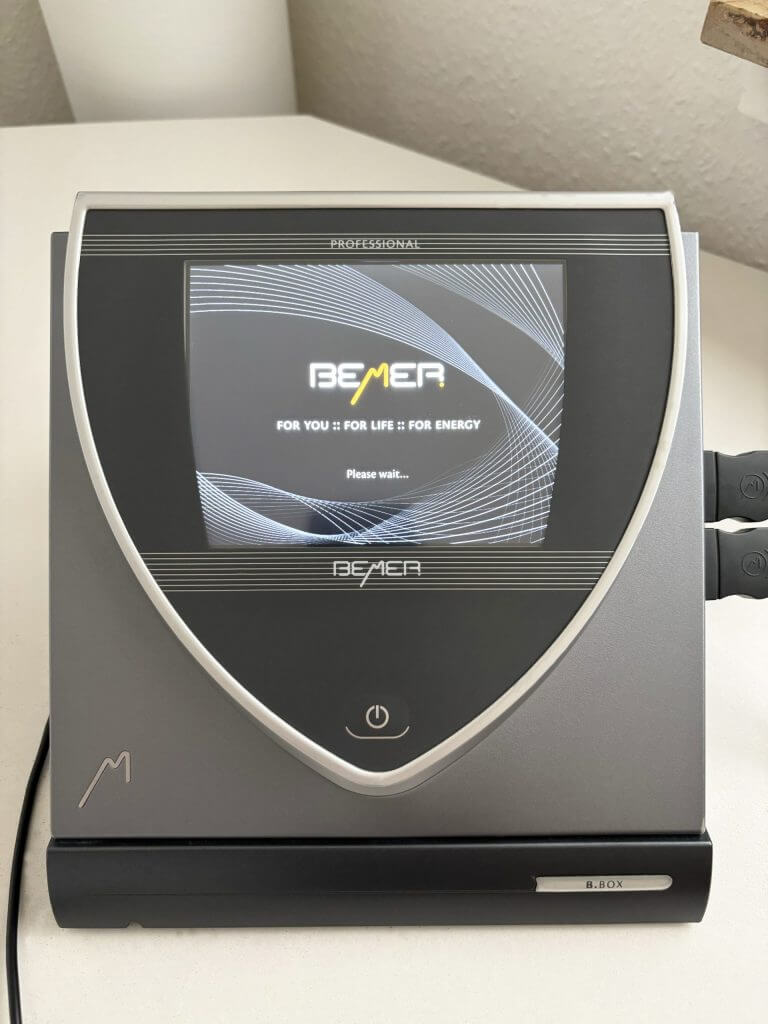 BEMER B.BOX Professional Gerät für die physikalische Gefäßtherapie in der Gesundheitszentrale Amelsbüren